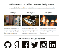 Tablet Screenshot of meyerwebsite.com